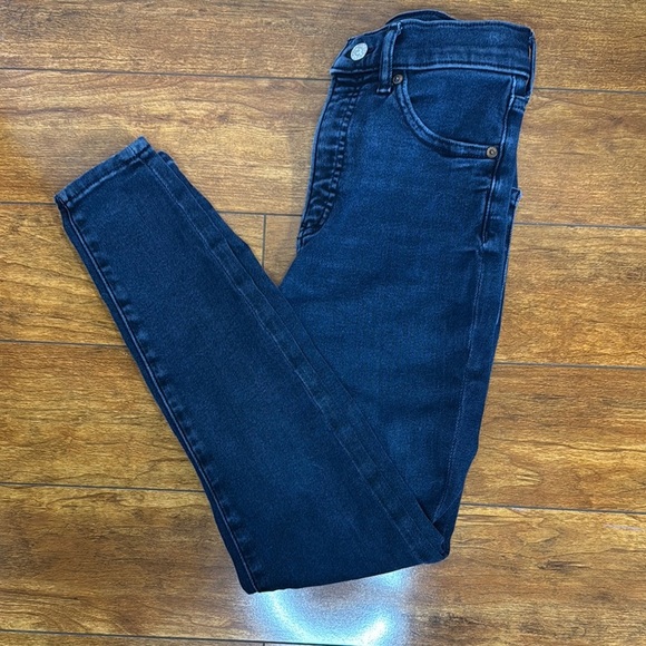 #EXPRESS Dark Blue Women's Jeans - Picture 1 of 6